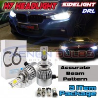 BMW F30 PACKAGE DEAL DIPPED BEAM SIDELIGHTS DAYTIME LIGHTS LED WHITE S..